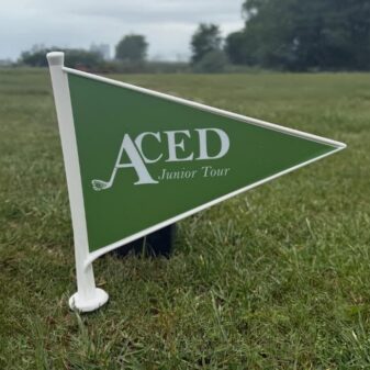 ACED Junior Golf Tour tee sign