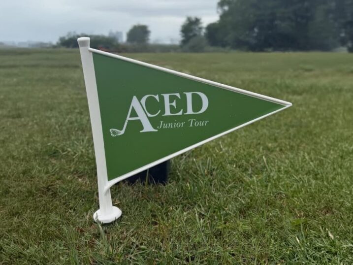 ACED Junior Golf Tour tee sign