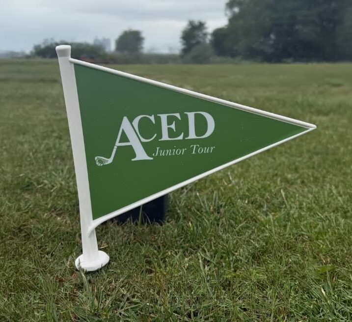 ACED Junior Golf Tour tee sign